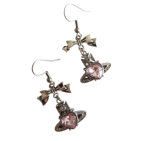 Handcrafted Orb Earrings - Picture 2 of 4